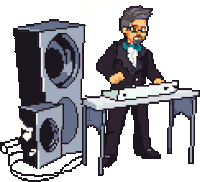 Art Pixel Sticker by VinDig