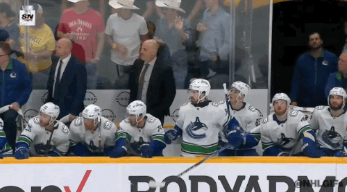 Happy Ice Hockey GIF by NHL