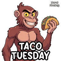 Hungry Monkey Sticker by VeeFriends