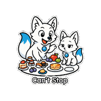 Hungry Loop Sticker