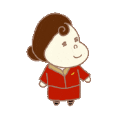 Yunabanani cx flight attendant cabin crew cathay Sticker