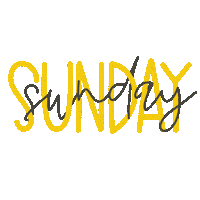 Sunday Weekday Sticker