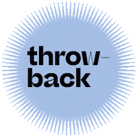 Thursday Throw Back Sticker by Studio Erika