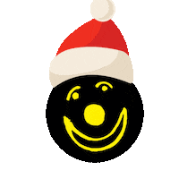Smiley Face Christmas Sticker by Villa Grigio 46