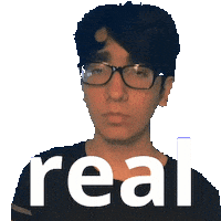 For Real Nod Sticker