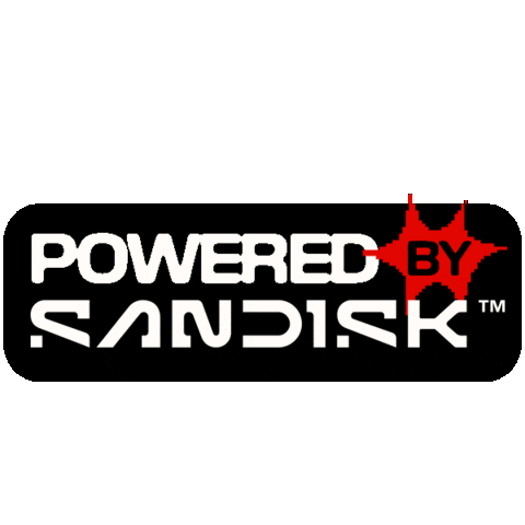 Powered By Storage Sticker by Sandisk