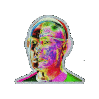 80S Robot Sticker by The LSD Hotel