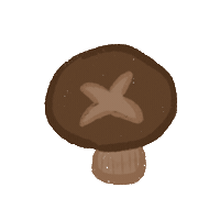 Mushroom Sticker