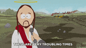 interview jesus GIF by South Park 