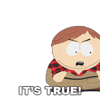 Cartman Lumberjack Sticker by South Park