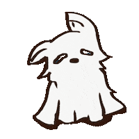 Brannthebunny dog sad kawaii puppy Sticker