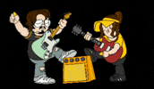 Rock Band Animation GIF by Lee Thompson