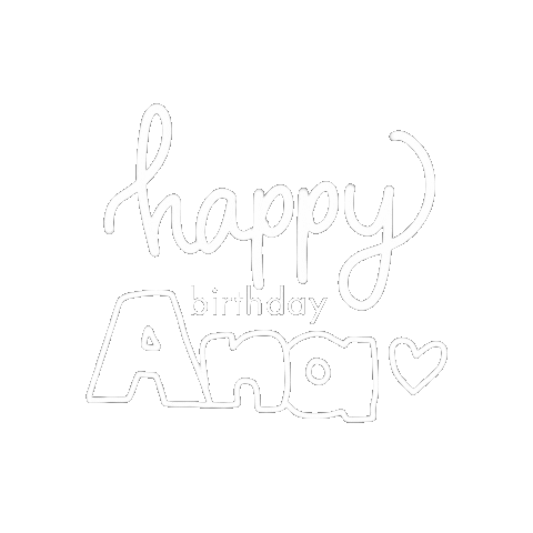 Happybirthdayana Sticker