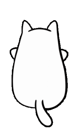 Cat Sticker by MESA My Emotional Support Animal