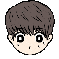Nervous Cold Sweat Sticker