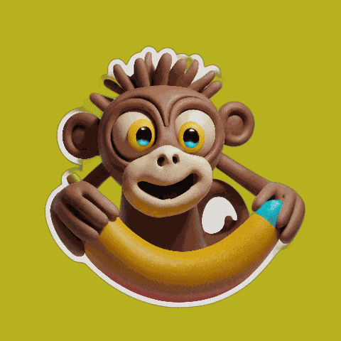 Hungry Monkey GIF