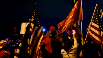'Are You Guys Ready to Fight?': Trump Supporters Rally Outside Las Vegas Count Center