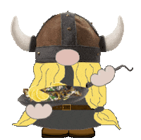 Viking Gnome Sticker