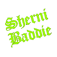 shernistreetwear shernistreetwear shernibaddie Sticker