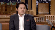 Steven Yeun Reaction GIF