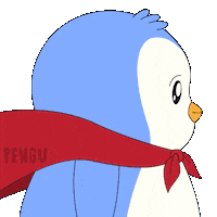 Penguin Hero Sticker by Pudgy Penguins