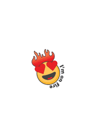 Heart Burn Sticker by Kaufland Hrvatska