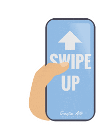 CreativeArtsProd film up swipe phone Sticker