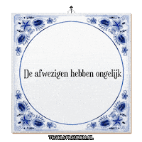 Wijsheid Frustratie Sticker by Tegelspreuken.nl