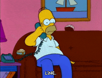 Season 3 Hello GIF by The Simpsons