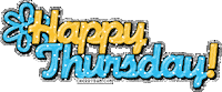 of the week thursday Sticker