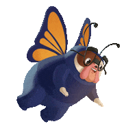 Neubox internet butterfly web mariposa Sticker