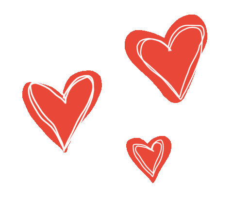 In Love Hearts Sticker by DenGodaFen