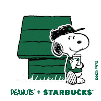 Peanuts Sticker by Starbucks APAC