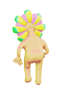 3D 歩く Sticker by somedarappa