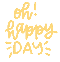 Happy Day Sticker