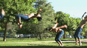clones backflips GIF by Melly Lee