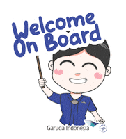 Cabin Crew Pilot Sticker by GarudaIndonesia