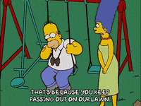 sad homer simpson GIF