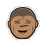 Happy X Sticker