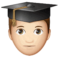 Happy School Sticker by emoji® - The Iconic Brand