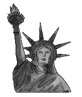 Blm Liberty Sticker by By Sauts // Alex Sautter (formerly Pretty Whiskey)