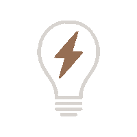 Lightbulb Sticker by The Kamis Collection