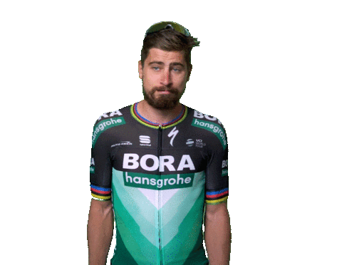 Peter Sagan Shrug Sticker by Specialized Bicycles