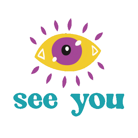 ninaopina eyes yellow eye astro Sticker