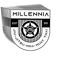 MillenniaMMA millennia millenniajiujitsu millenniamma millenniafight Sticker