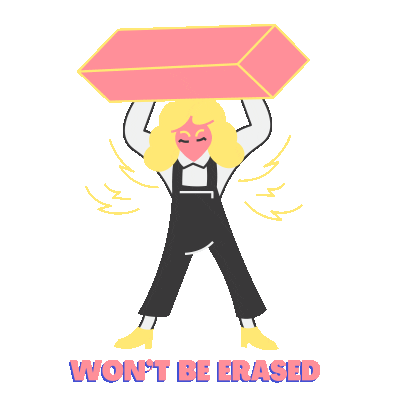 kdoesdesign sticker gay lgbtq queer Sticker