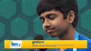 Spelling Bee No GIF by Scripps National Spelling Bee