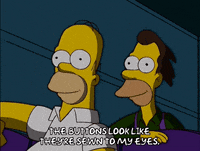 stoned homer simpson GIF