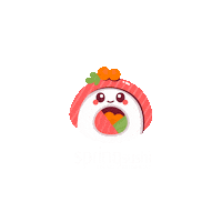 SpringSushi sushi roll japanese food spring sushi Sticker
