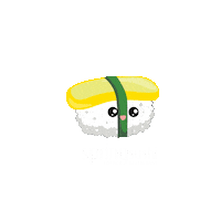 SpringSushi sushi japanese food tamago spring sushi Sticker